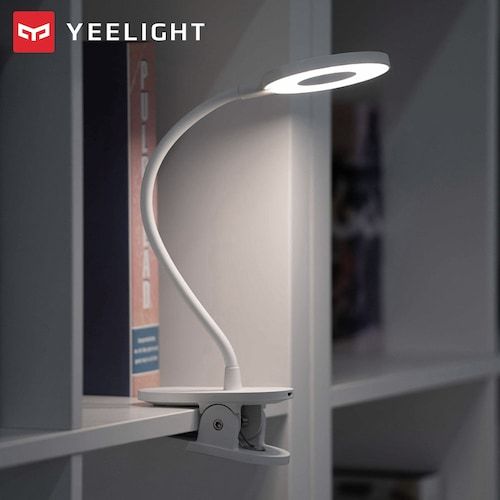Yeelight LED Desk Lamp Clip-On Night Light USB Rechargeable 5W 360 Degrees 
Adjustable Dimming Reading Lamp For Bedroom