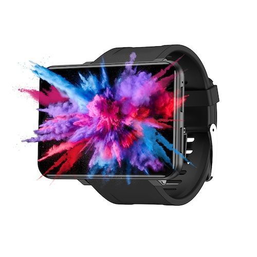 Ticwris Max 4G Smart Watch Phone Android 7.1 MTK6739 Quad Core 3GB / 32GB 
Smartwatch Heart Rate Pedometer IP67 Waterproof - Black