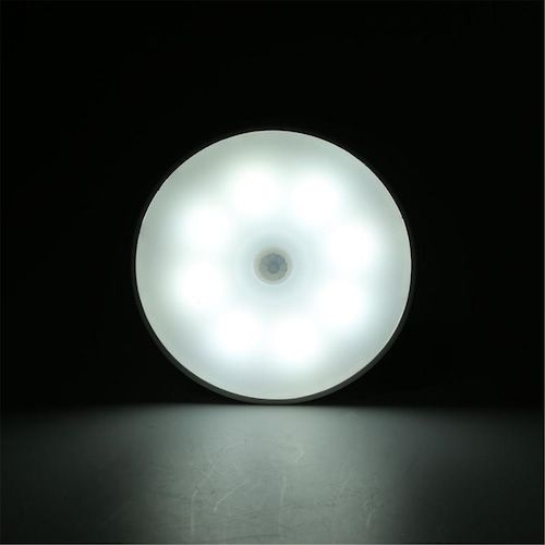 Led Charging Intelligent Human Body Induction Night Light Cabinet WardroBe Light Economical Magnetic Absorption Night Light - white white light
