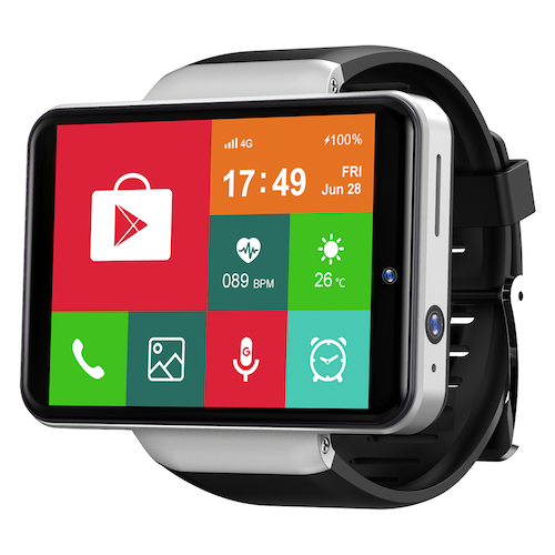 Ticwris Max S 4G Smart Watch Phone Android 7.1 MTK6739 Quad Core 3GB / 
32GB Smartwatch Heart Rate Pedometer IP67 Waterproof