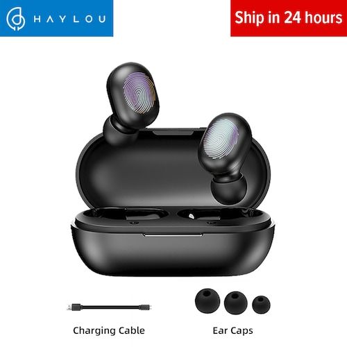 Haylou GT1 TWS Fingerprint Touch Bluetooth Earphones HD Stereo Wireless 
Headphones Noise Cancelling Gaming Headset