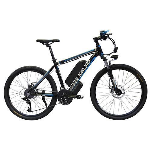 Smlro C6 Electric Mountain Bike 500W 26inch Electric Bicycle with 
Removable 48V 13Ah Battery 21 Speed Shifter ebike