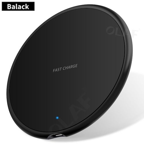 10W Fast Wireless Charger For iphone 11 8 Plus Qi Wireless Charging Pad 
For Samsung S10 Huawei P30 Pro Phone Charger Adapter