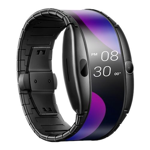 Global Version Nubia Alpha Smart Phone Watch 4.01 inch Foldable Flexible 
Screen Snapdragon 8909W Bluetooth calling