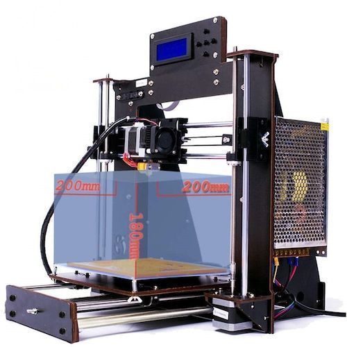 2020 Upgraded Full 3D Printer Prusa i3 Reprap MK8 DIY Kit MK2A Heatbed LCD 
resume printing 3d Printer