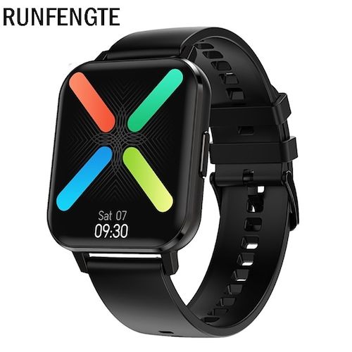 RUNFENGTE 1.78 inch Full Touch Screen Bluetooth Calling DTX Smartwatch Men 
IP68 Waterproof Sports Smart Watch Heart Rate Monitor Fitness Tracker