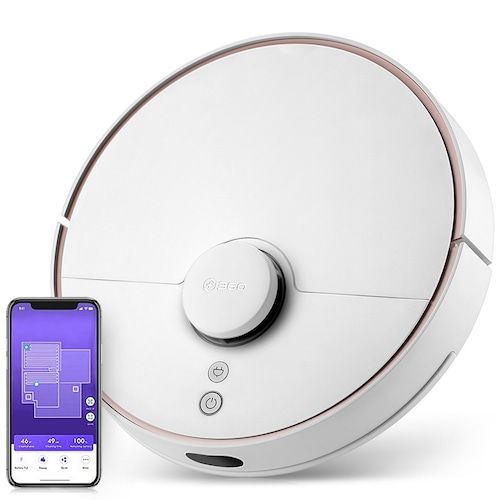 Refurbished 360 S7 Laser Navigation Robot Vacuum Cleaner with SLAM Route 
Planning 2000Pa Suction Mopping Off-limit Setting