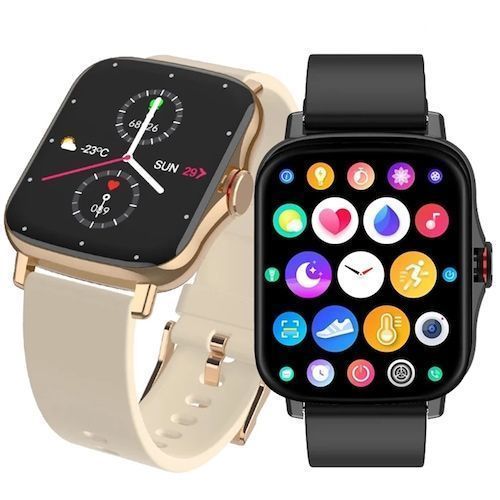 RUNFENGTE NEW Update From 1.69inch Smart Watch Full Touch Screen Bluetooth 
Call IP68 Waterproof Sports Clock Body Temperature Men Women Smartwatch