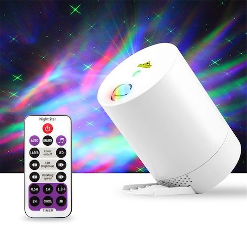Remote Control Timing Shutdown Star Projector Led Rotating Star Night 
Light Laser Light