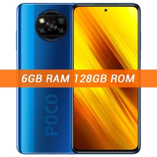 Global Version Xiaomi POCO X3 NFC 6GB 64GB / 128GB Smartphone Snapdragon 732G 64MP Quad Camera 6.67 inch 120Hz DotDisplay 5160mAh