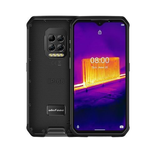 Ulefone Armor 9 Thermal Camera Rugged Phone Android 10 Helio P90 Octa-core 
8GB+128GB Mobile Phone 6600mAh 64MP Camera Smartphone