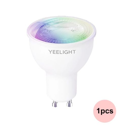 Yeelight GU10 Smart LED Bulb Dimmable/Colorful Lamp 350 Lumen Work with Yeelight App Google Assistant Alexa - Colorful Smart bulb China